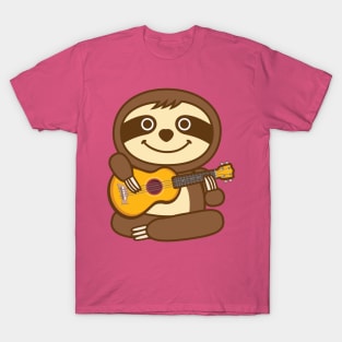 Sloth ukulele T-Shirt